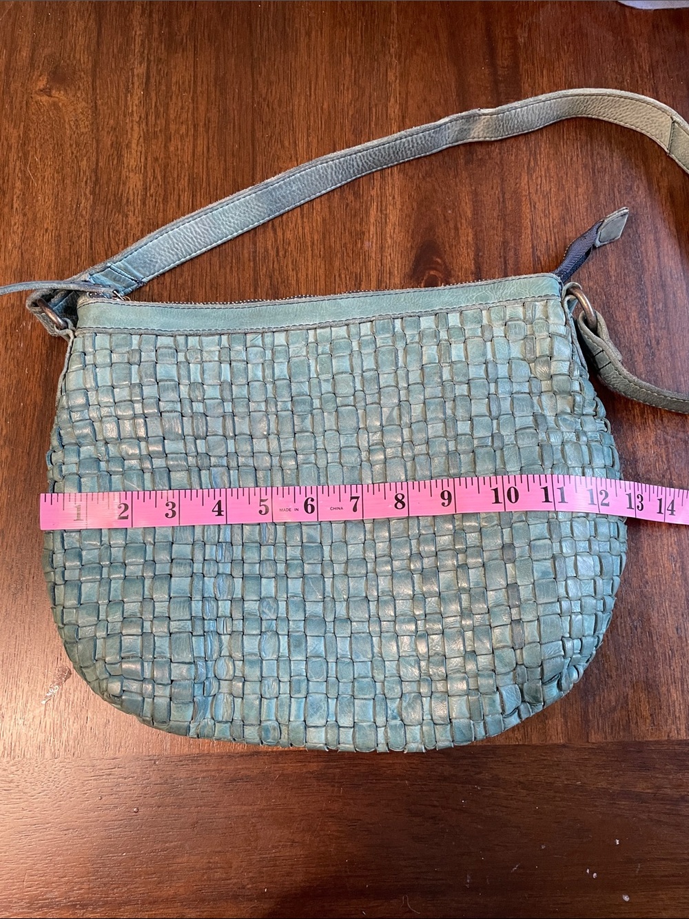 Vilenca Holland woven leather shoulder bag - Picture 9 of 11